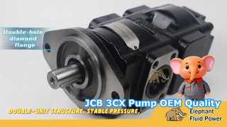 Bomba hidráulica gêmea Parker/JCB 3CX de qualidade OEM 20/903200