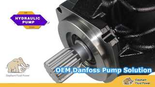 Substituição da bomba hidráulica OEM Sauer Danfoss