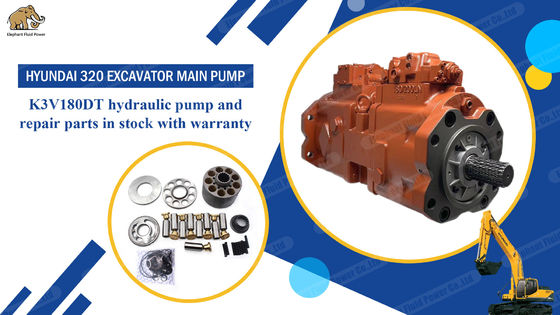 Peças de Bomba Hidráulica com Qualidade OEM para Escavadeira Hyundai 320 K3V180Dt 31N9-10010 Bomba Principal