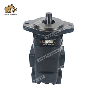 Bomba de engrenagem dupla 14561971 Ferro fundido para escavadeira Vollvo EC330B EC360B EC360C com 100% de intercâmbio e garantia de um ano